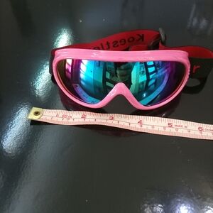 Kids Pink Sunglasses with Red Strap